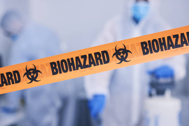 Professional Biohazard technician working in Huntington, NY